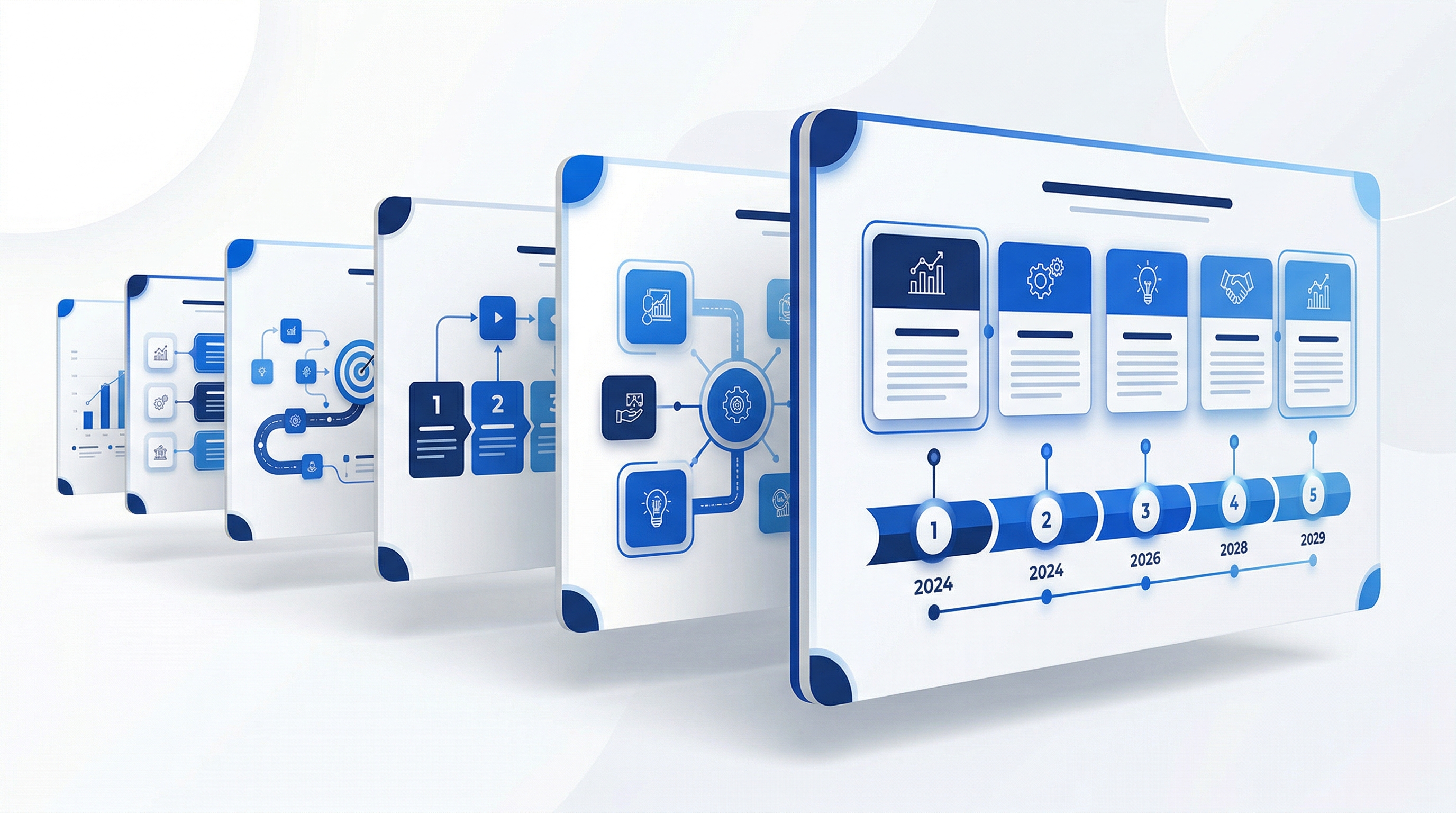 Модульная структура серии обучающих презентаций