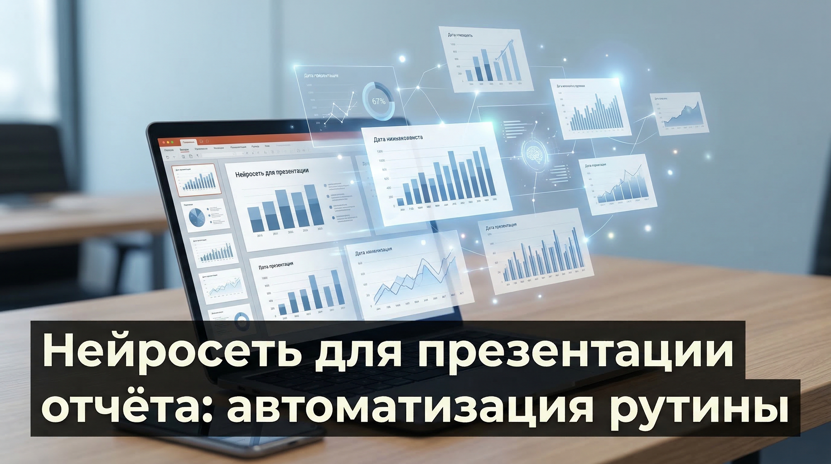 Нейросеть для презентации отчёта — автоматизация рутинной работы с помощью ИИ