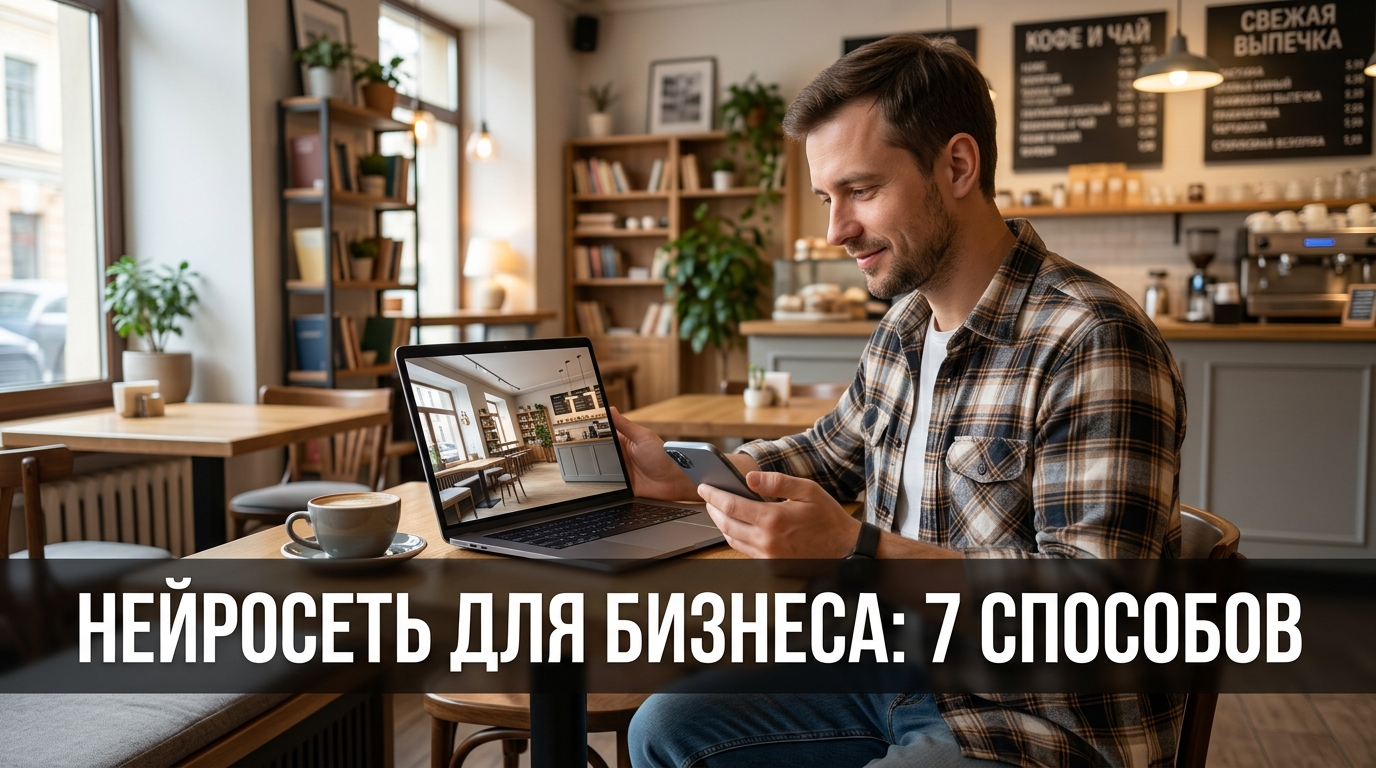 Нейросеть для бизнеса: 7 способов использовать ИИ-дизайн по фото