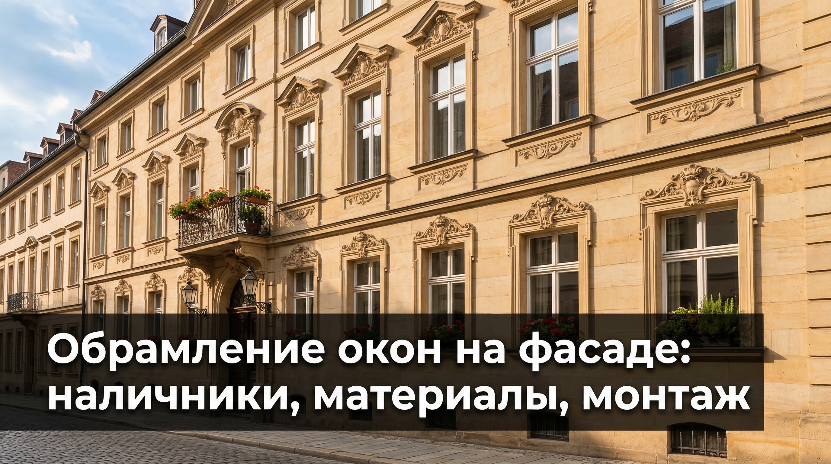 Обрамление окон на фасаде дома — наличники, декоративные элементы, материалы и монтаж