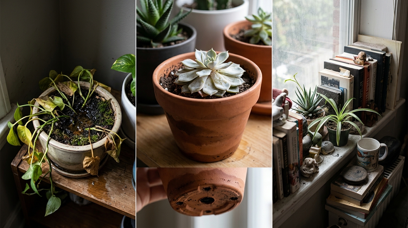 Типичные ошибки при озеленении квартиры