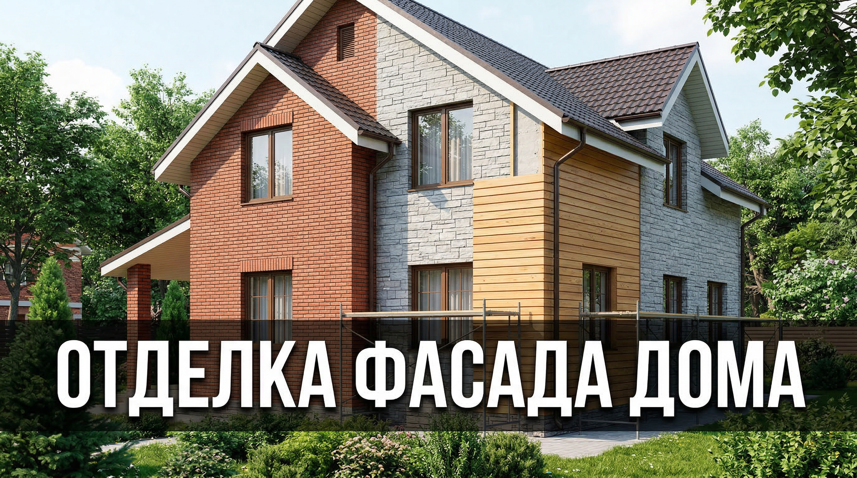 Отделка фасада дома: сравнение материалов, цены и советы
