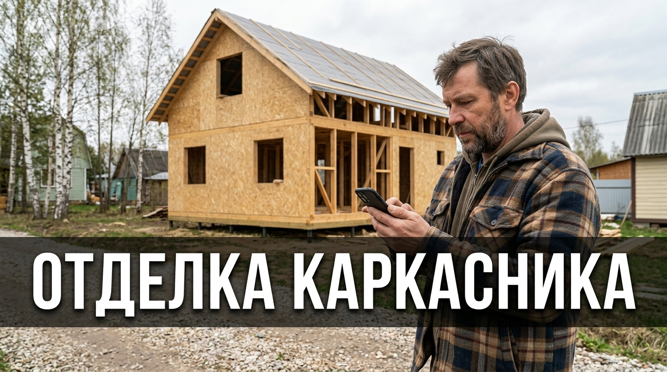 Отделка каркасного дома: примерил фасады на фото, чтобы потом не переделывать