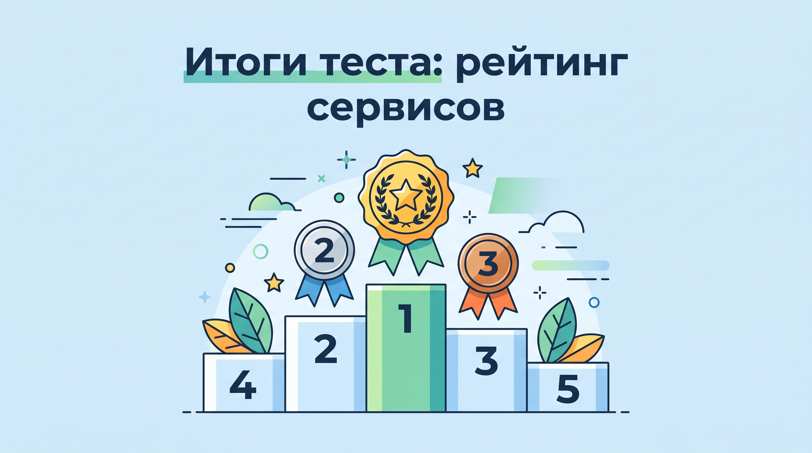 Итоги теста — сводный рейтинг сервисов на ЕГЭ-варианте по физике