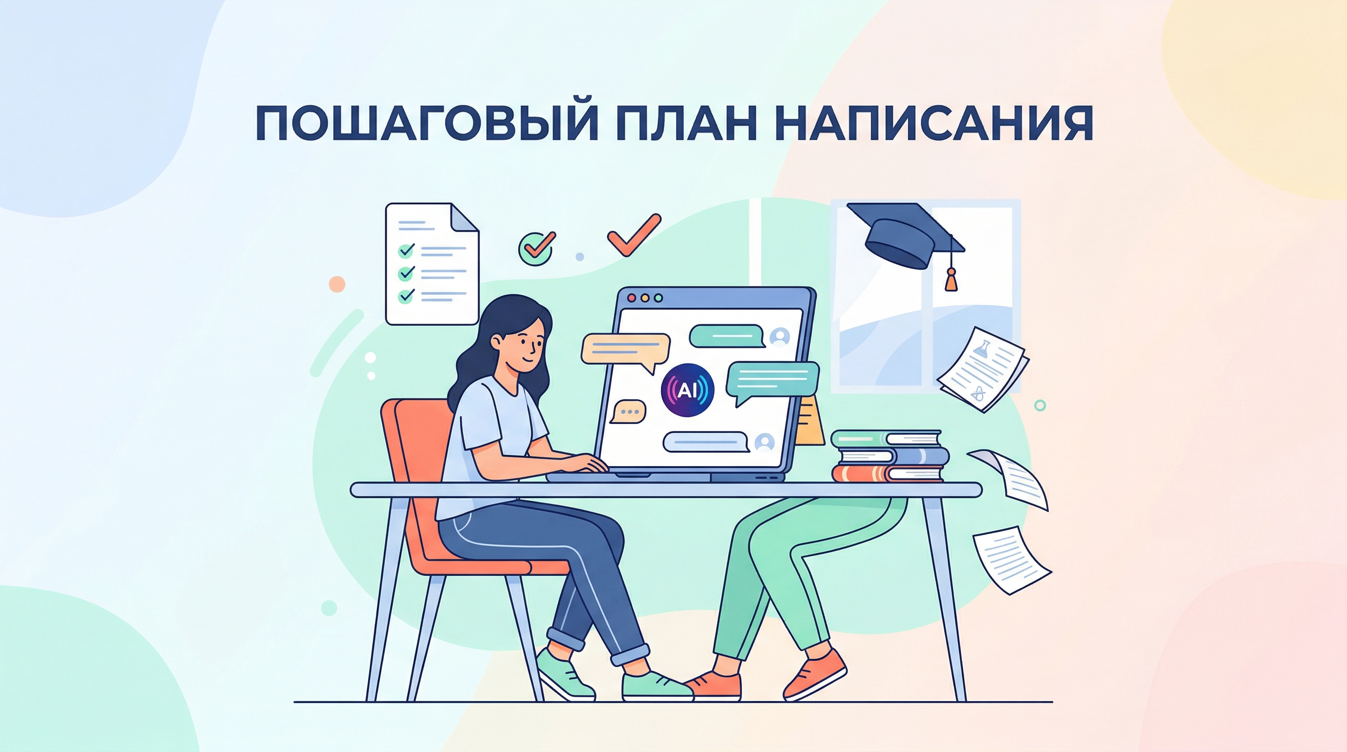 Пошаговый план написания научной статьи с помощью ИИ