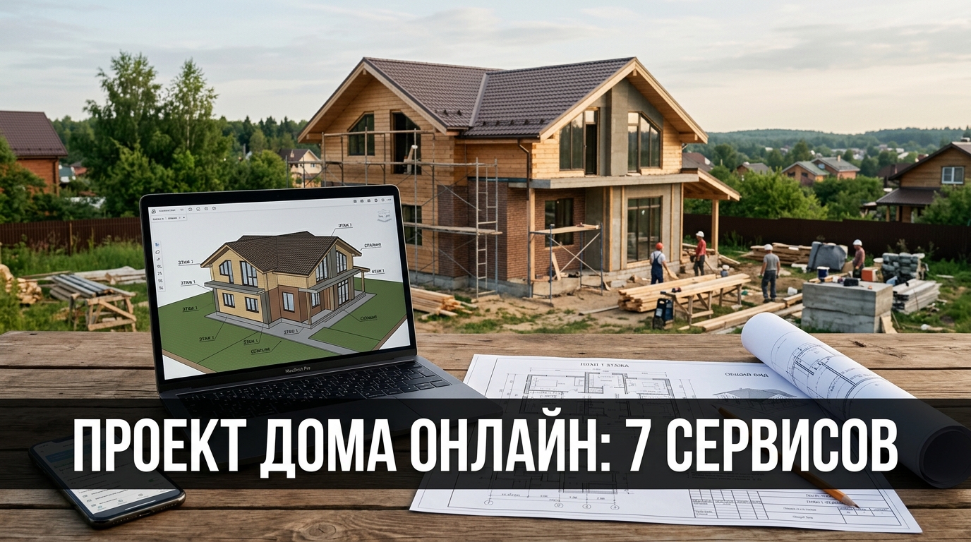 Проект дома онлайн: 7 сервисов, чтобы собрать самому