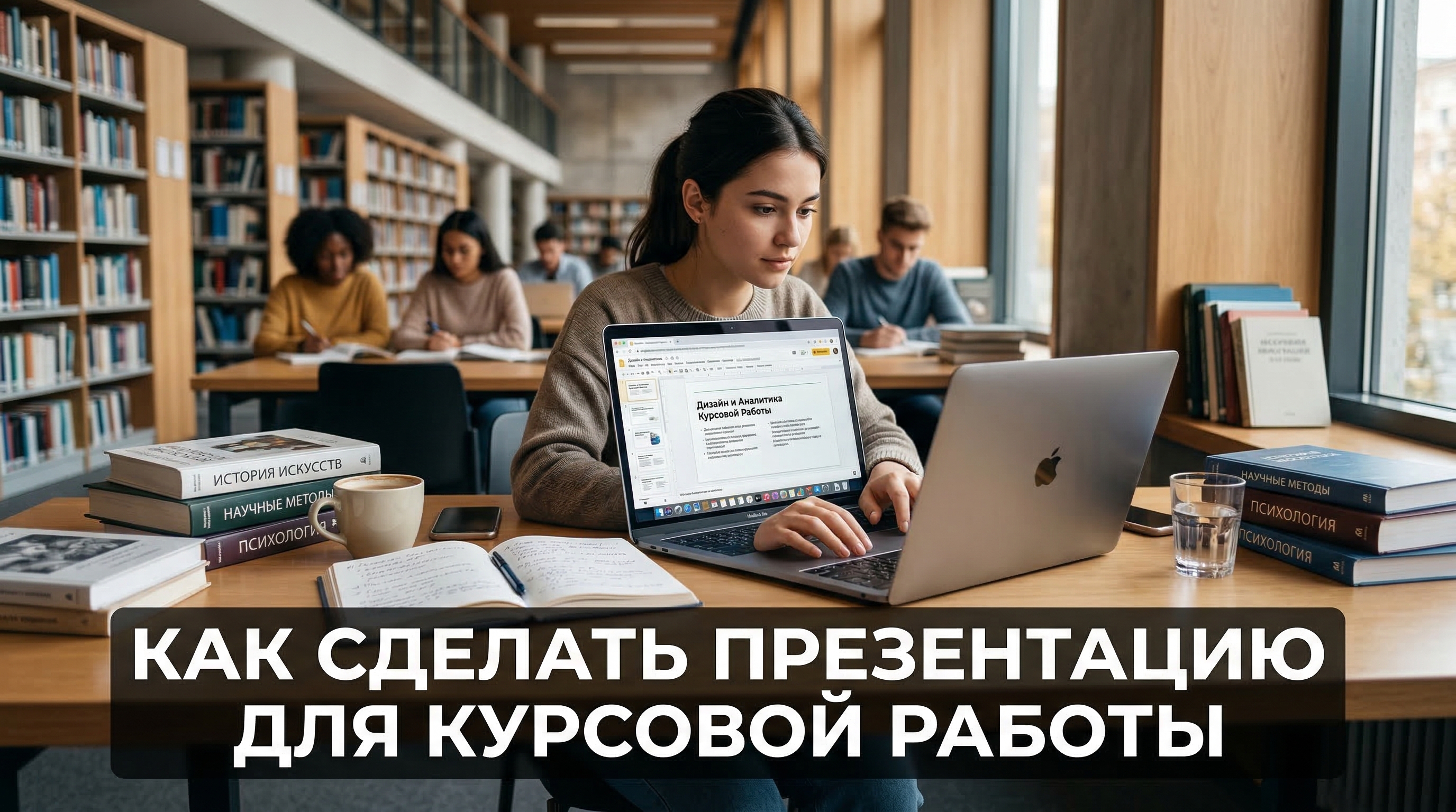 Как сделать презентацию для курсовой работы — пошаговая инструкция