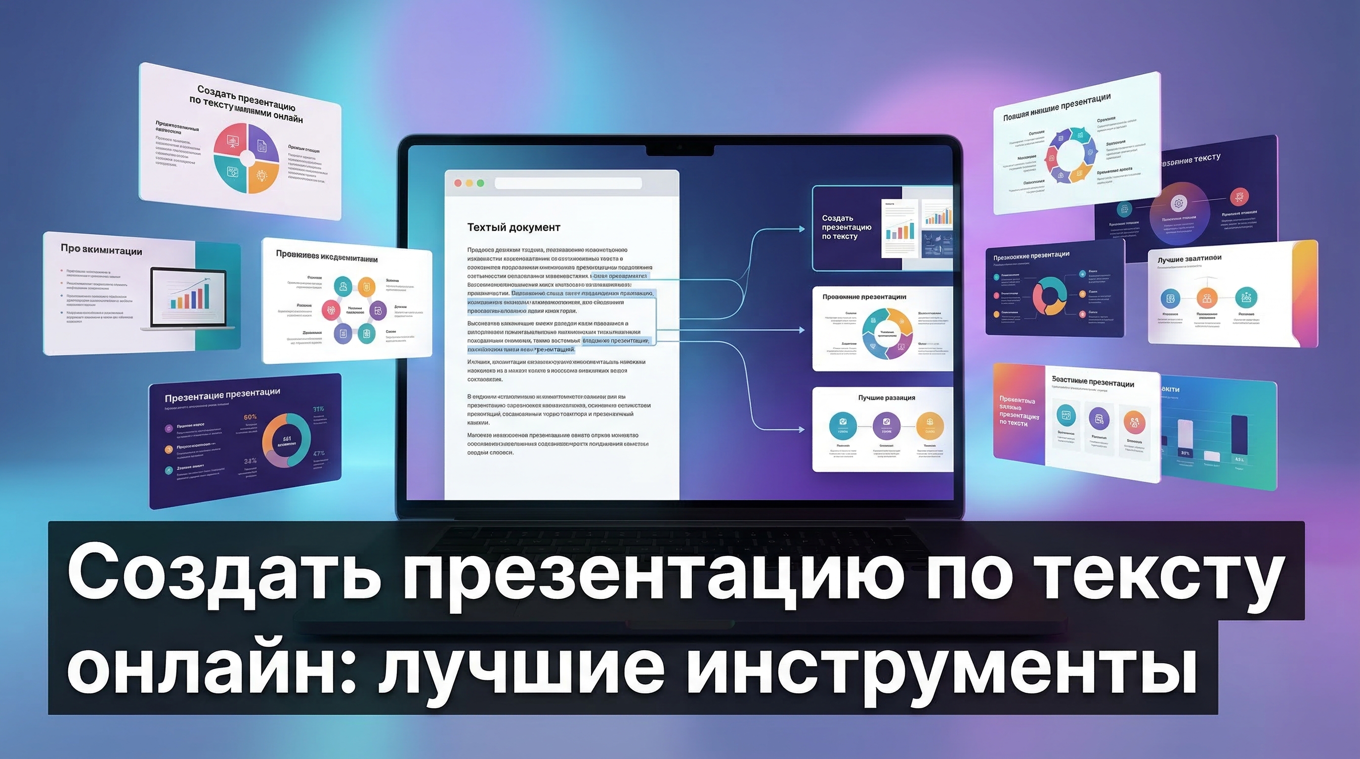Создать презентацию по тексту онлайн — обзор лучших инструментов