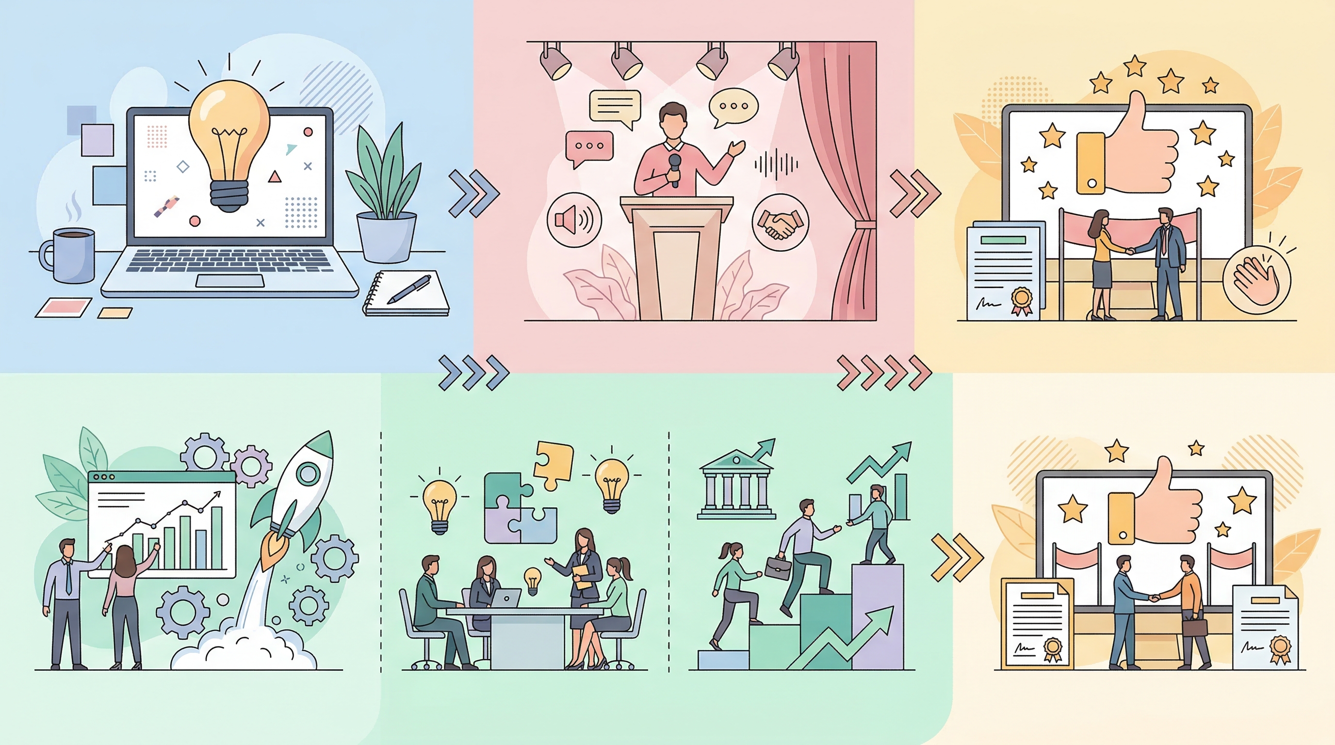 Этапы создания презентации для доклада — от идеи до выступления