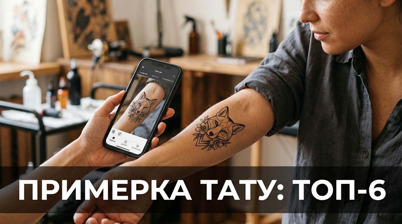 Лучшие приложения для примерки тату на теле: топ-6