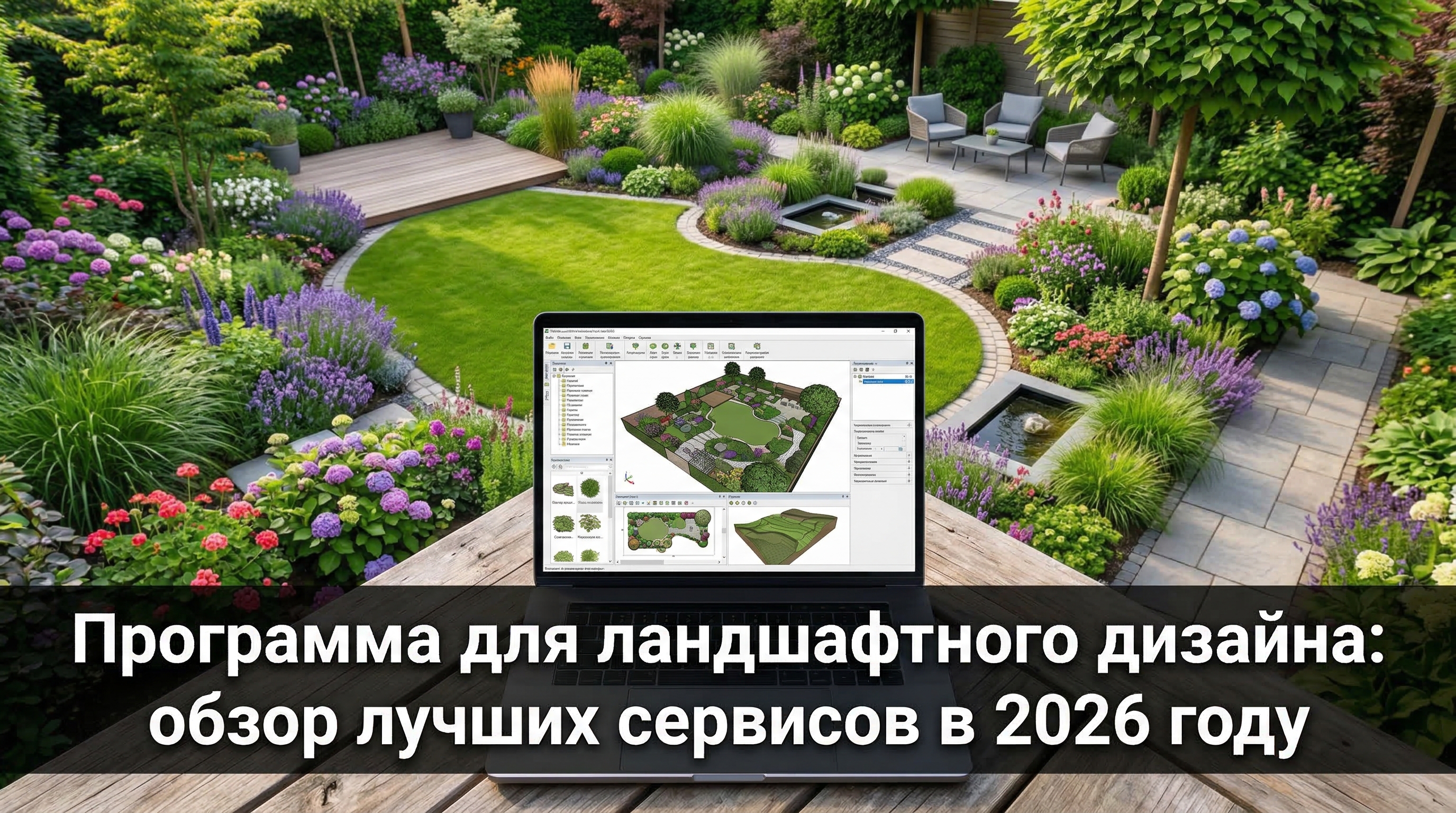 Программа для ландшафтного дизайна: обзор лучших сервисов в 2026 году