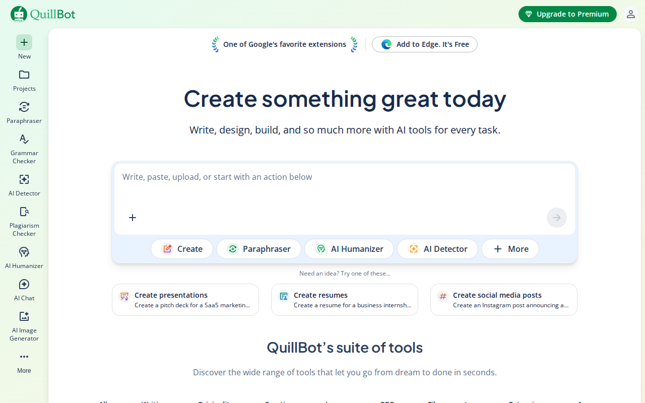 QuillBot — сервис парафраза текстов