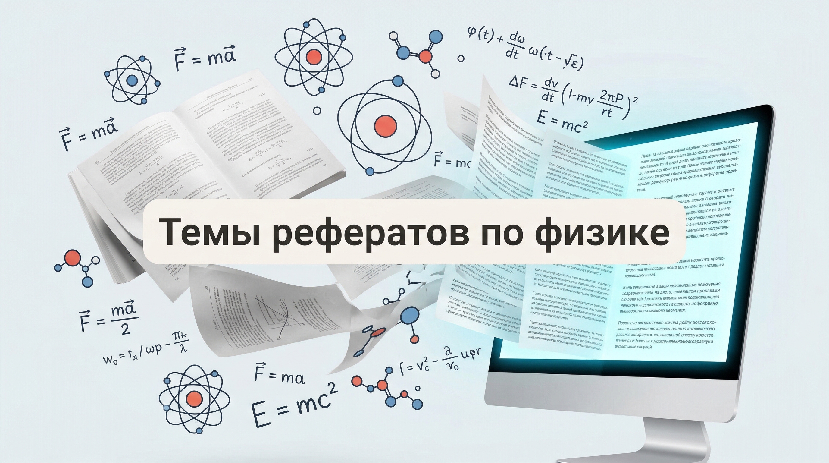 Темы рефератов по физике для генерации нейросетью