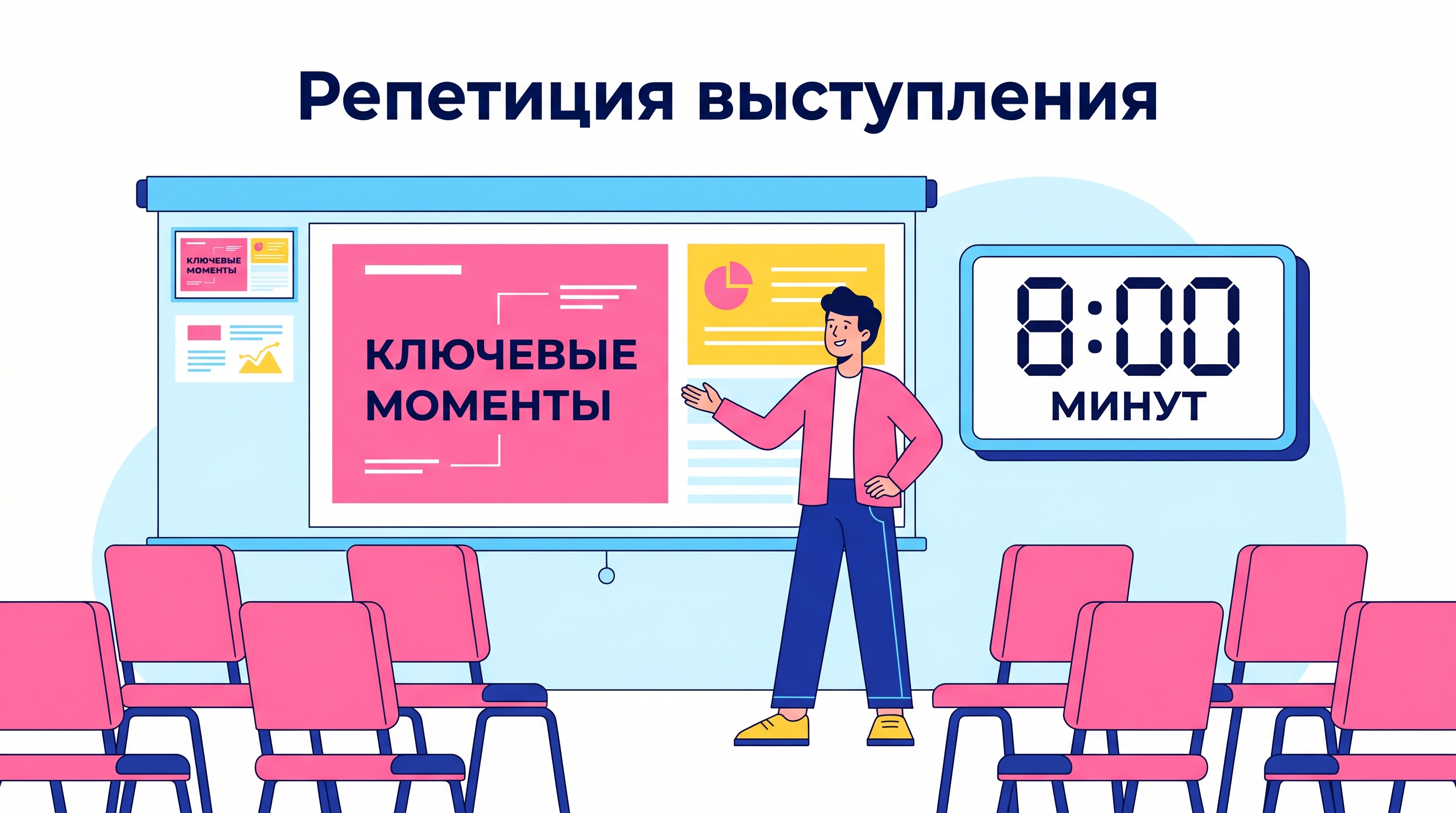 Репетиция выступления перед пустой аудиторией
