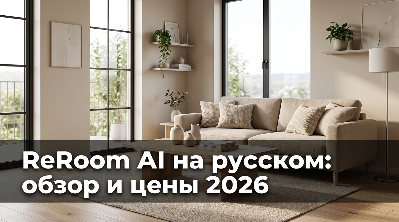 ReRoom AI на русском: обзор и цены 2026