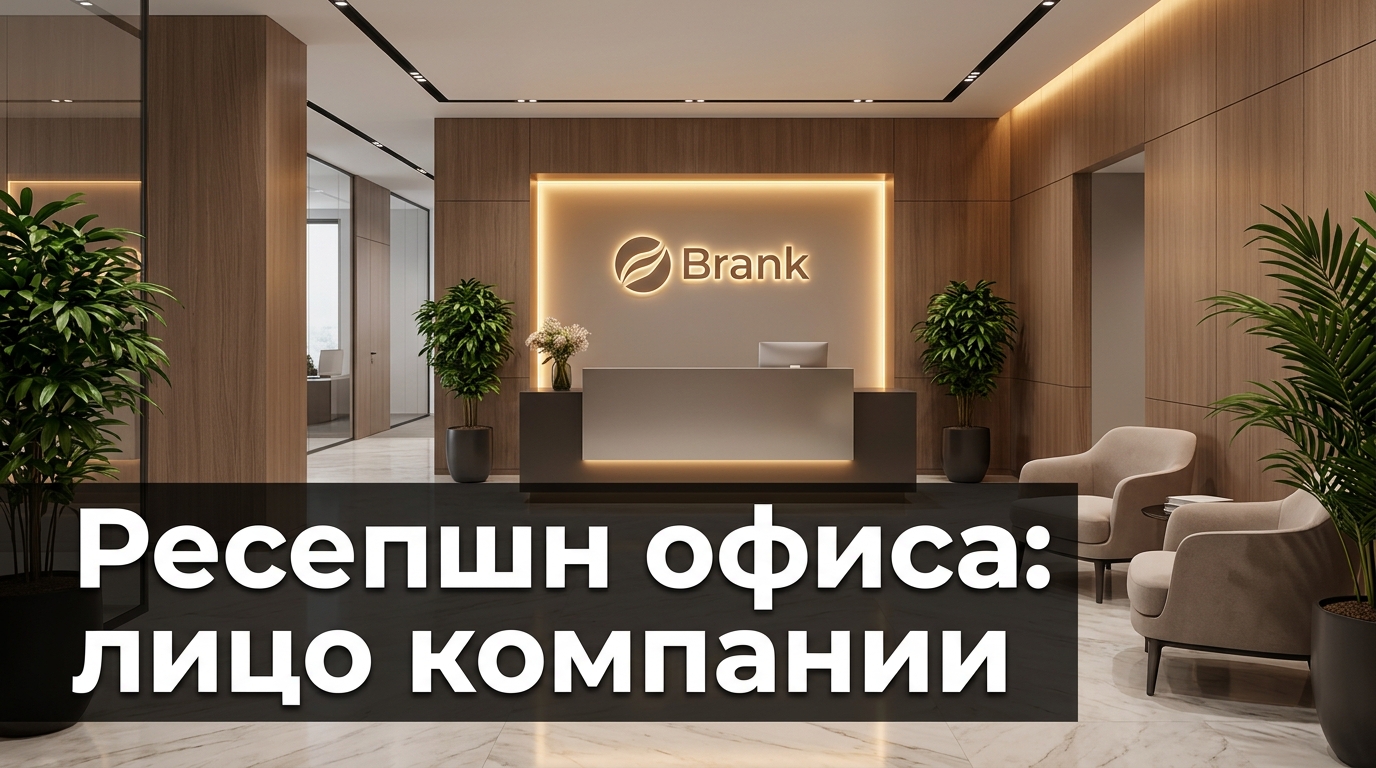 Ресепшн офиса: лицо компании
