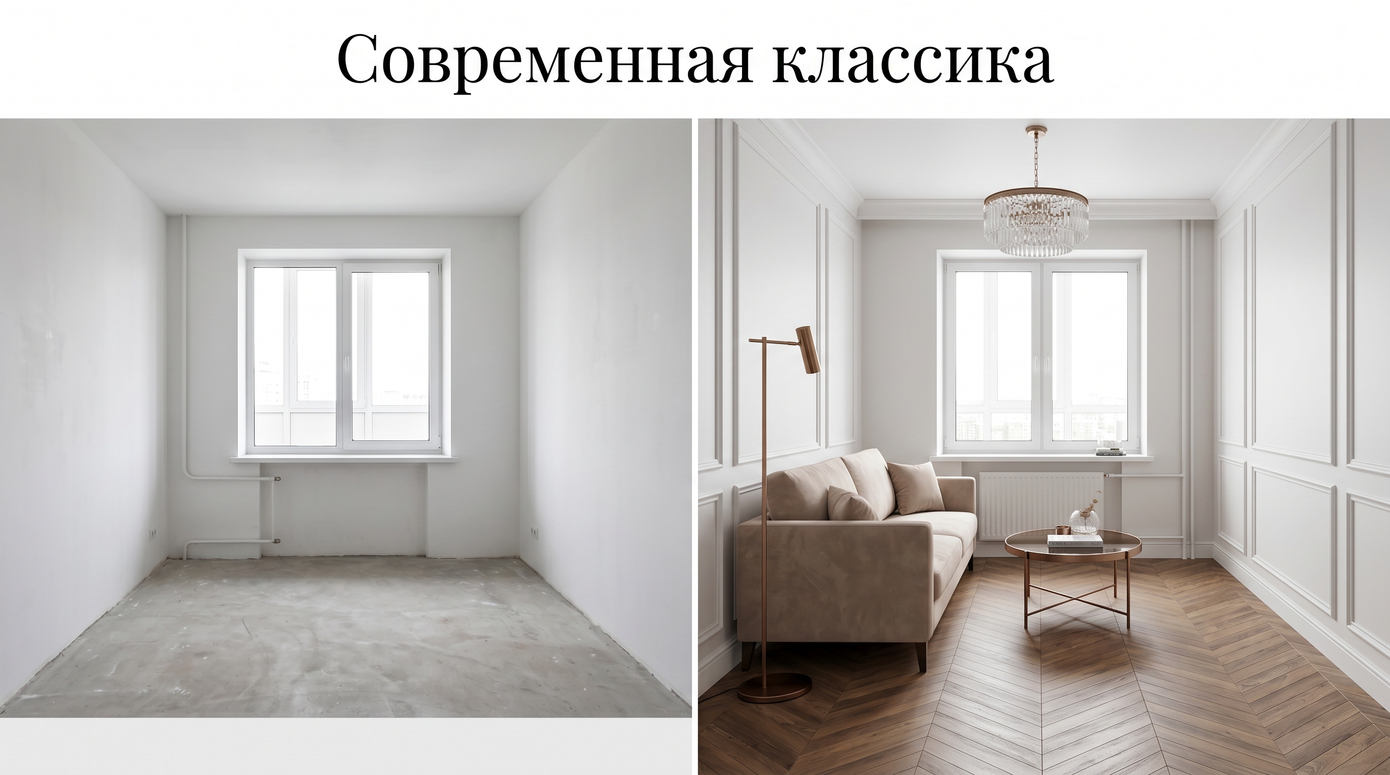 Современная классика — до и после