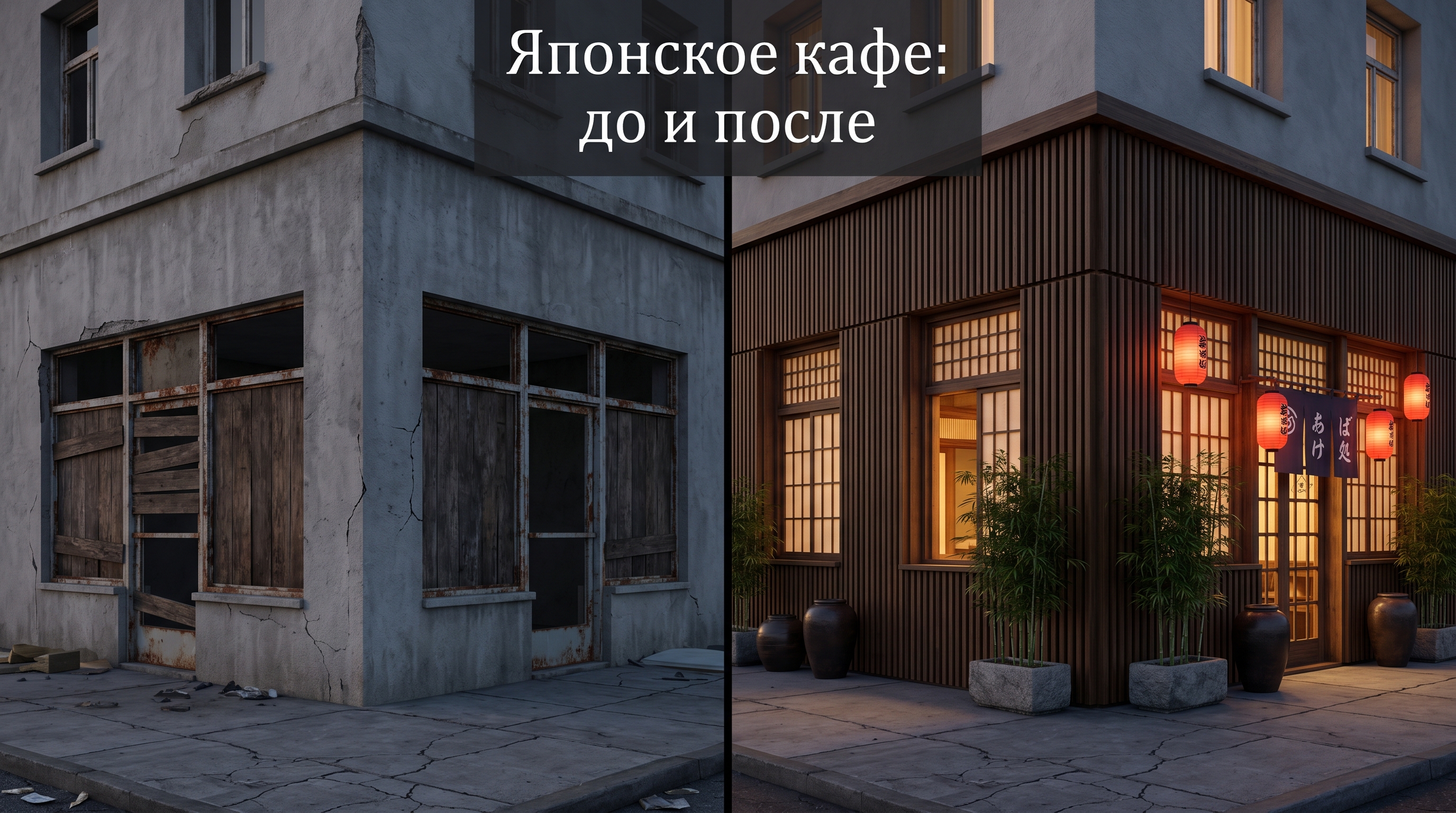 Японская концепция кафе: до и после