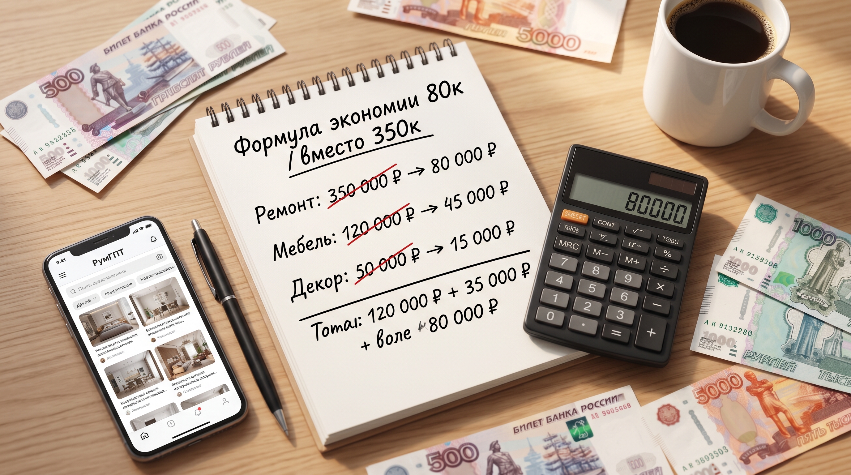 Формула экономии бюджета на дизайн