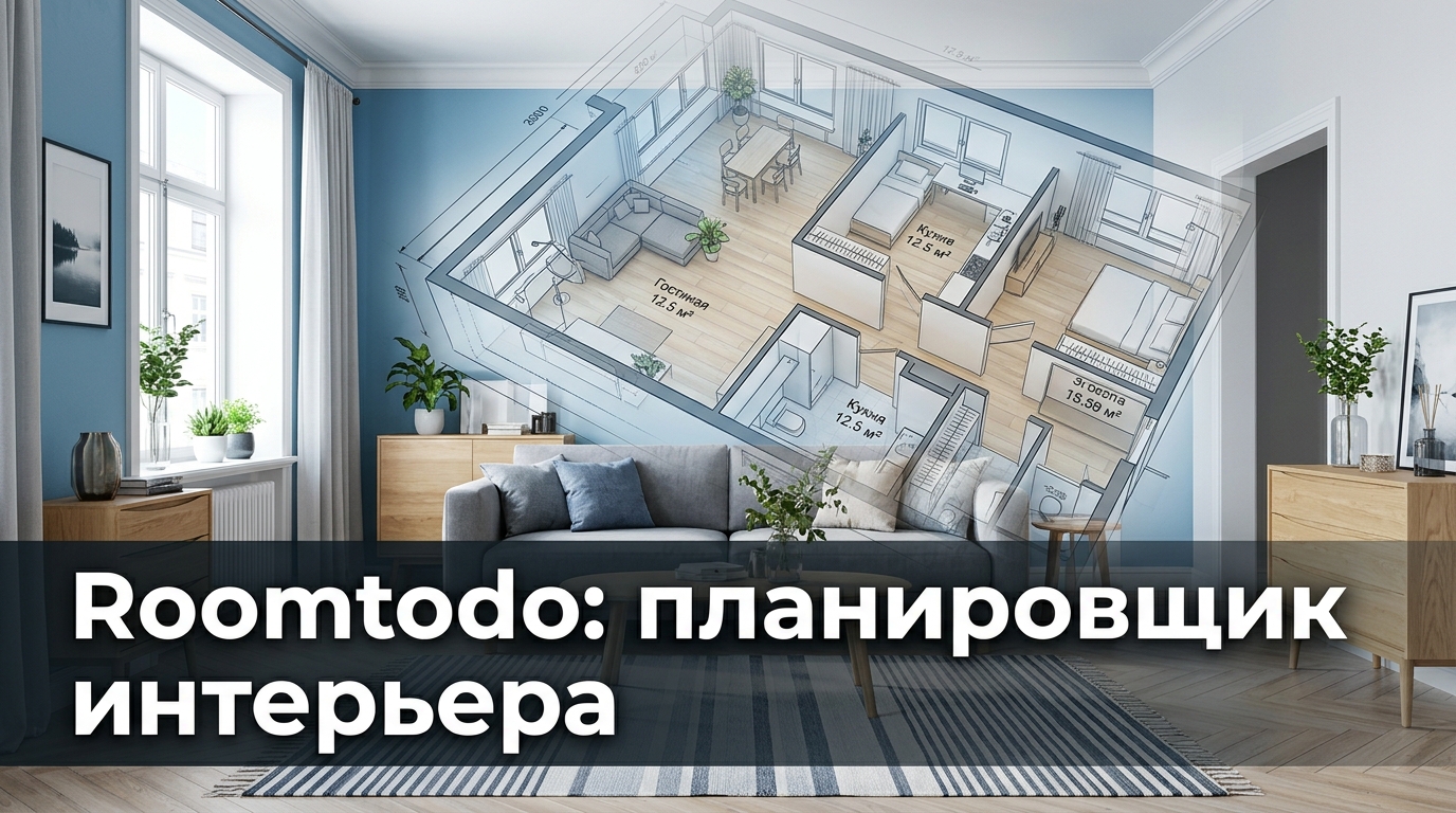 Roomtodo: онлайн-планировщик дизайна интерьера — обзор и цены 2026