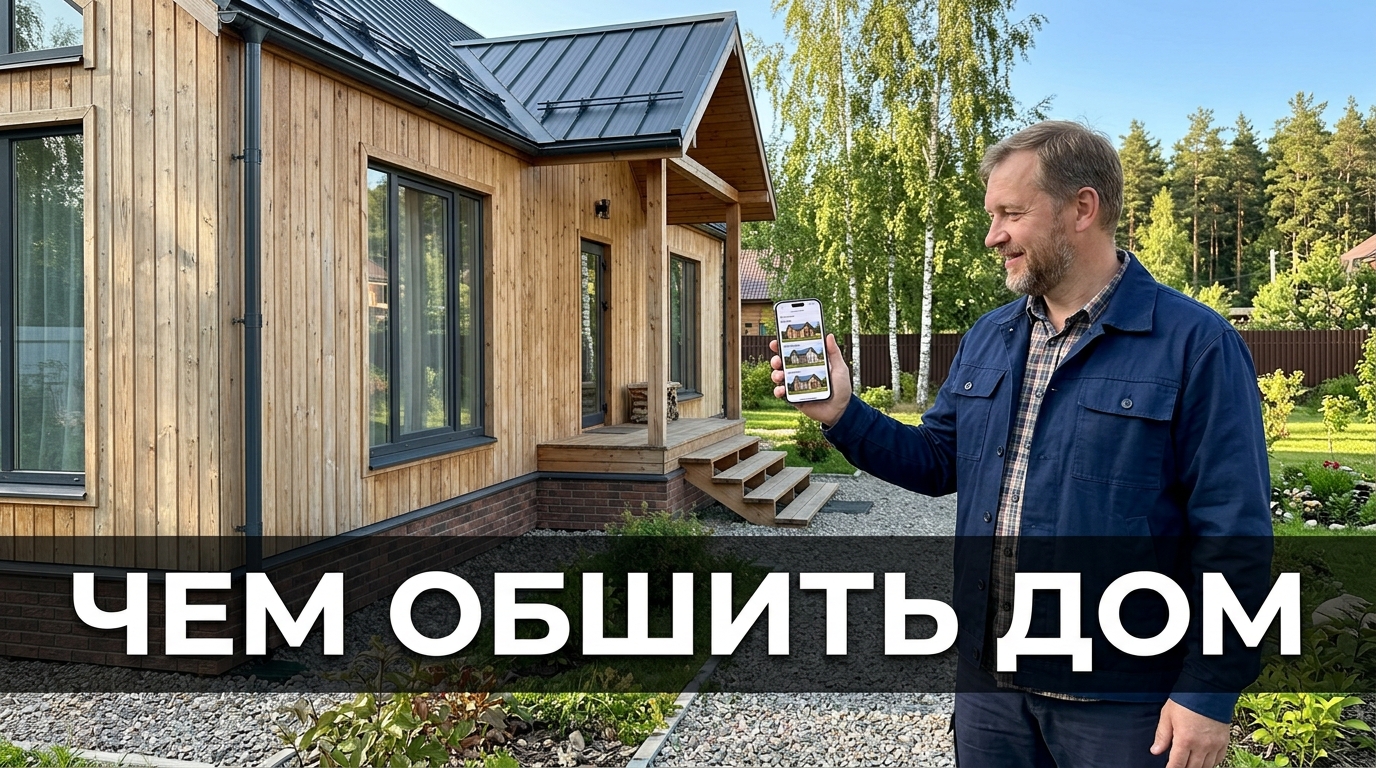 Чем обшить дом снаружи: приложил сайдинг, штукатурку и камень к фасаду на фото
