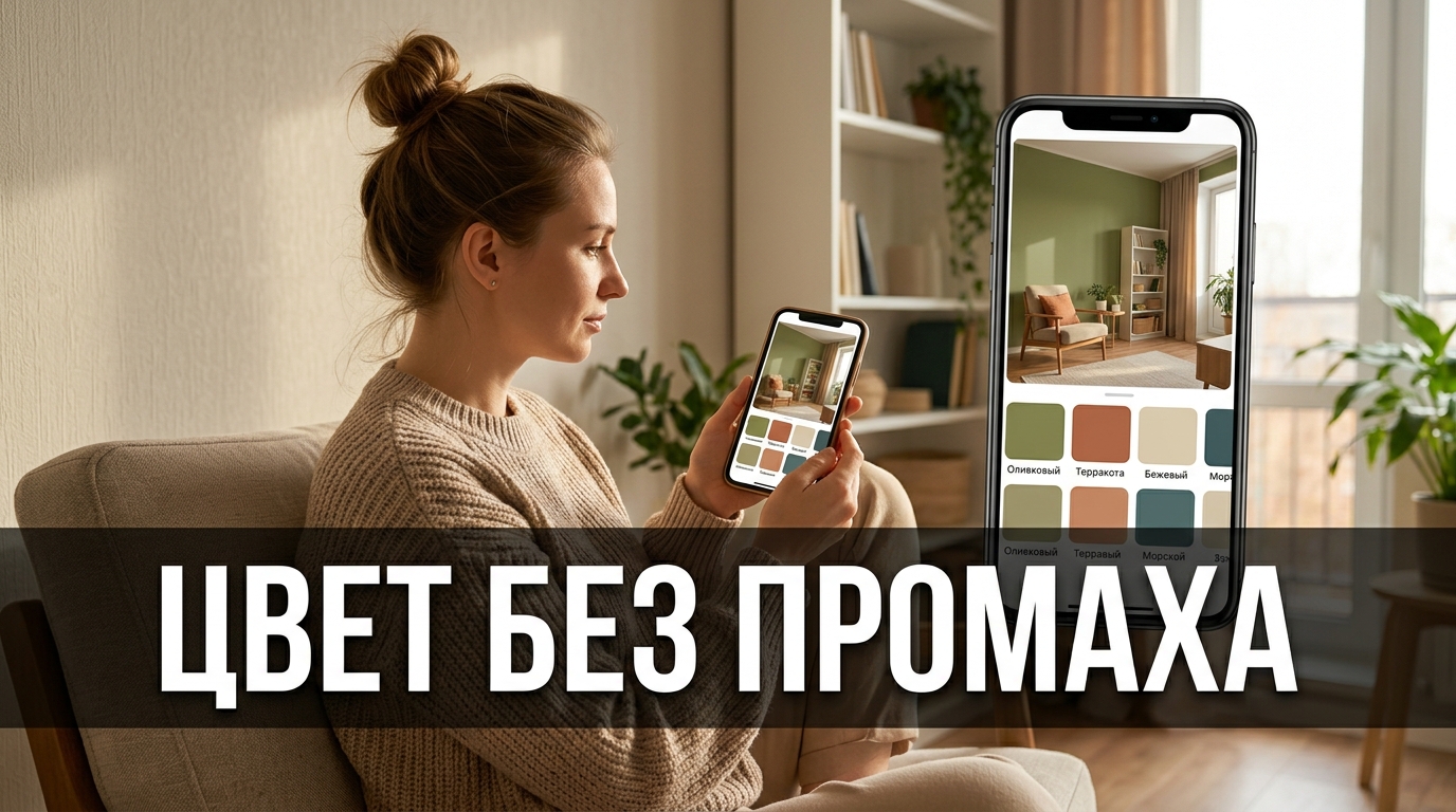 Сочетание цветов в интерьере: собрал палитру на фото своей комнаты до покупки краски