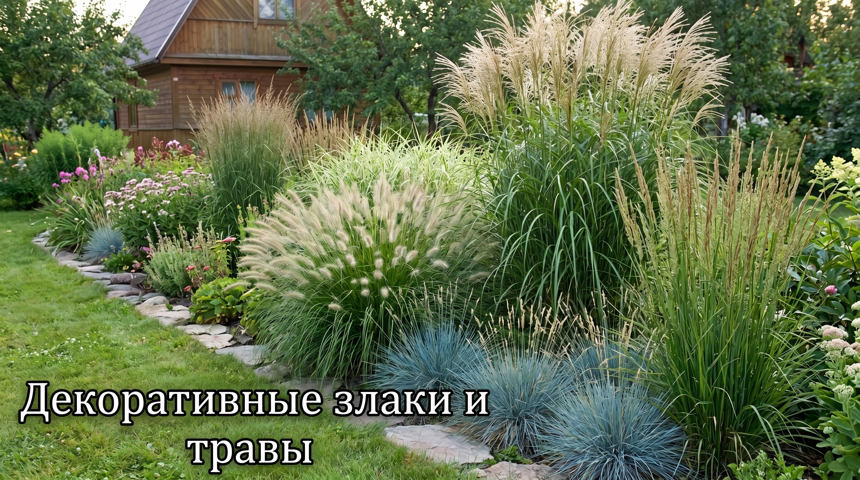 Декоративные злаки в саду