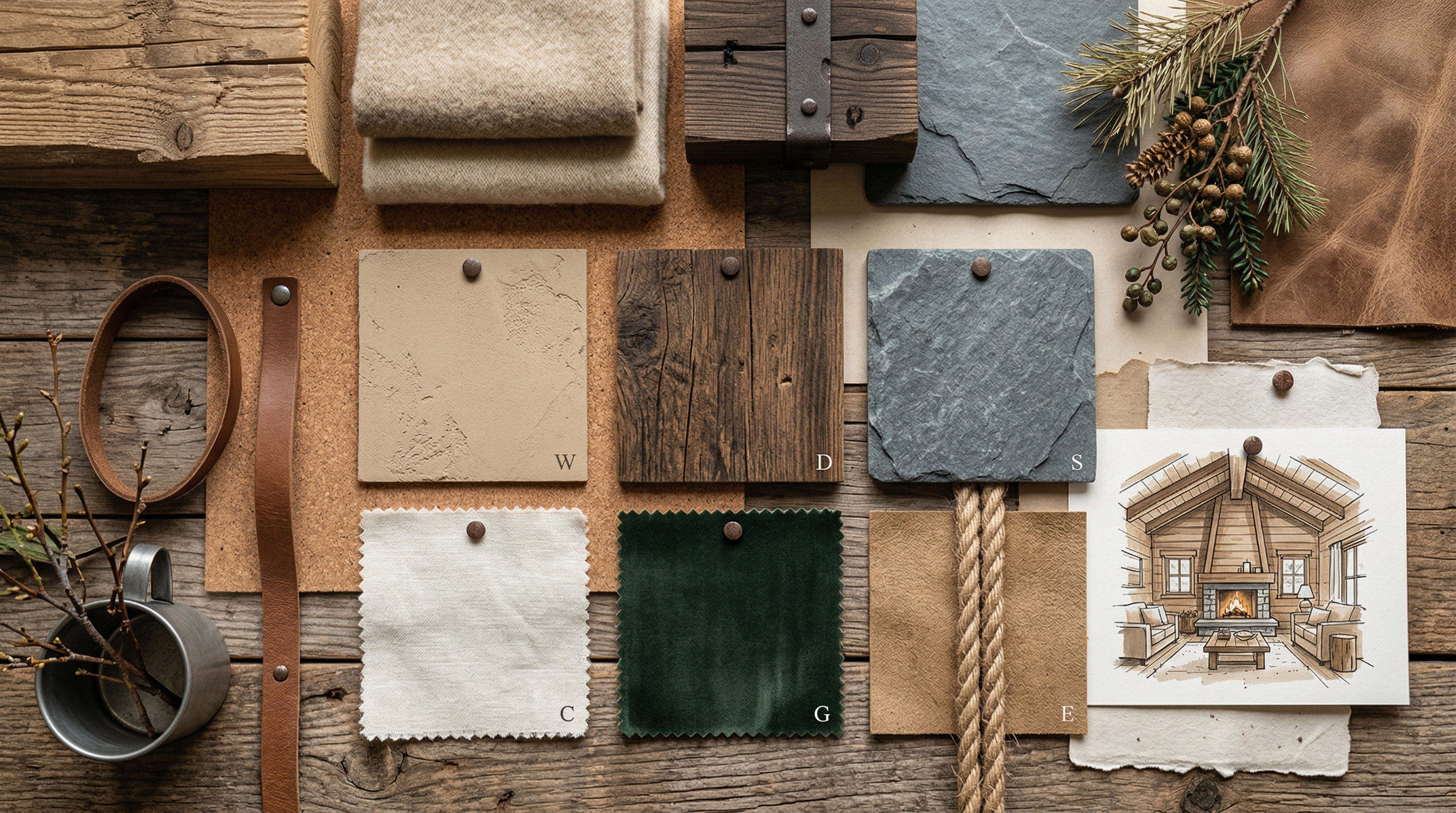 Палитра цветов для дома в стиле шале: природные оттенки, тёплые тона, натуральные материалы