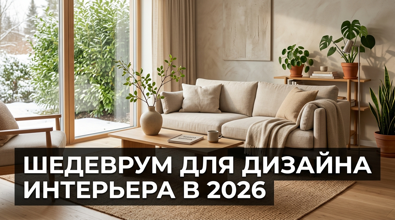 Шедеврум для дизайна интерьера в 2026
