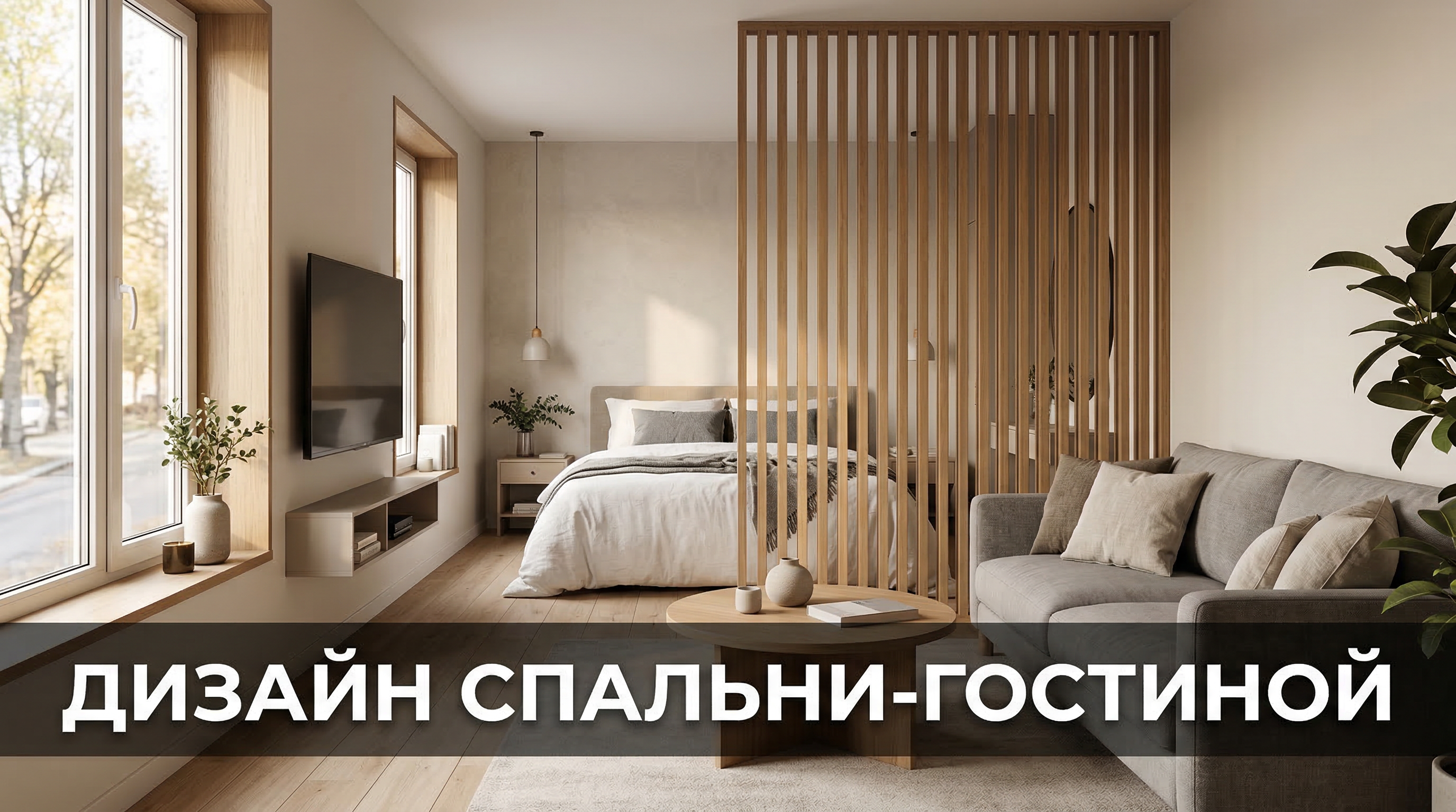 Дизайн спальни-гостиной: как совместить сон и отдых в одной комнате