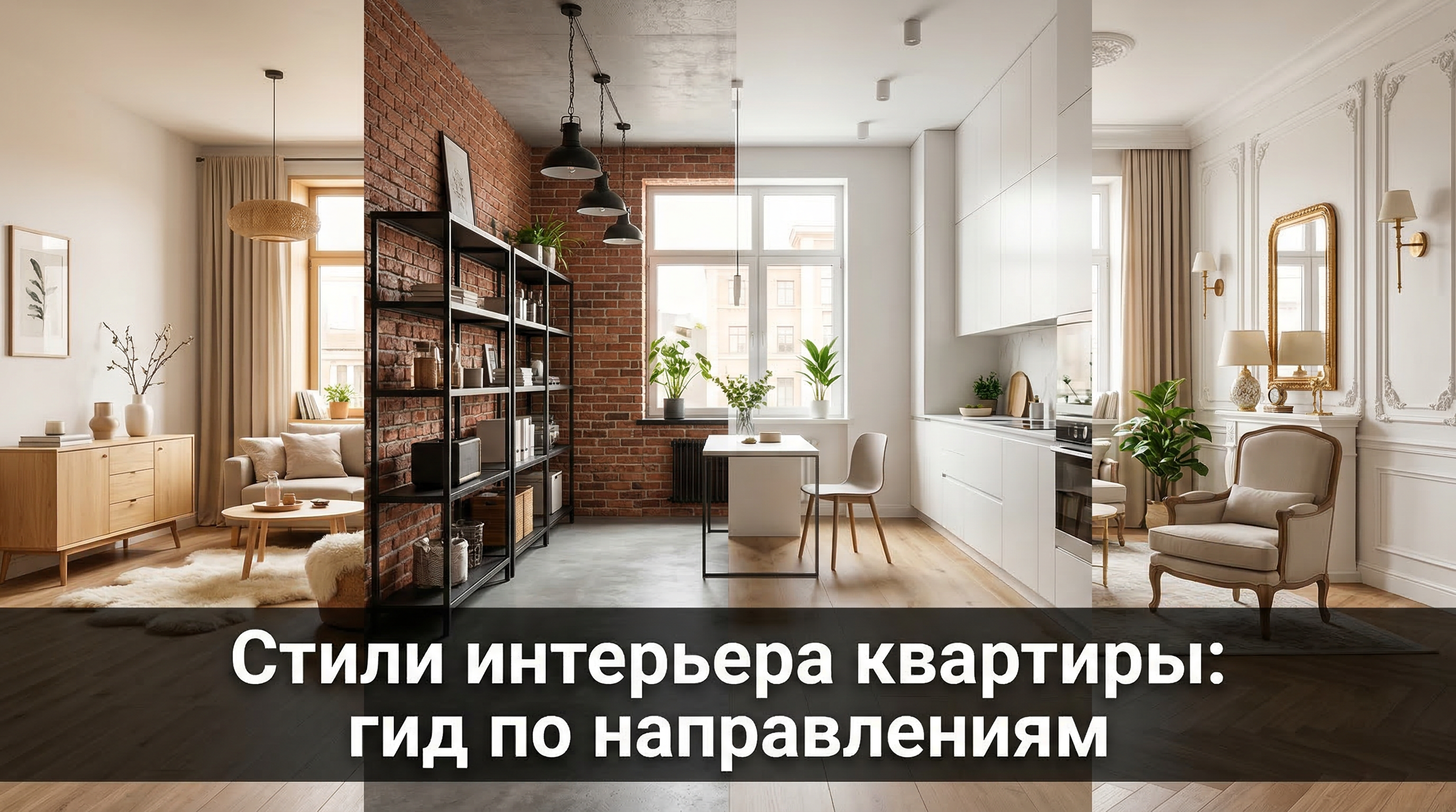 Стили интерьера квартиры: 11 актуальных направлений с фото и сравнением