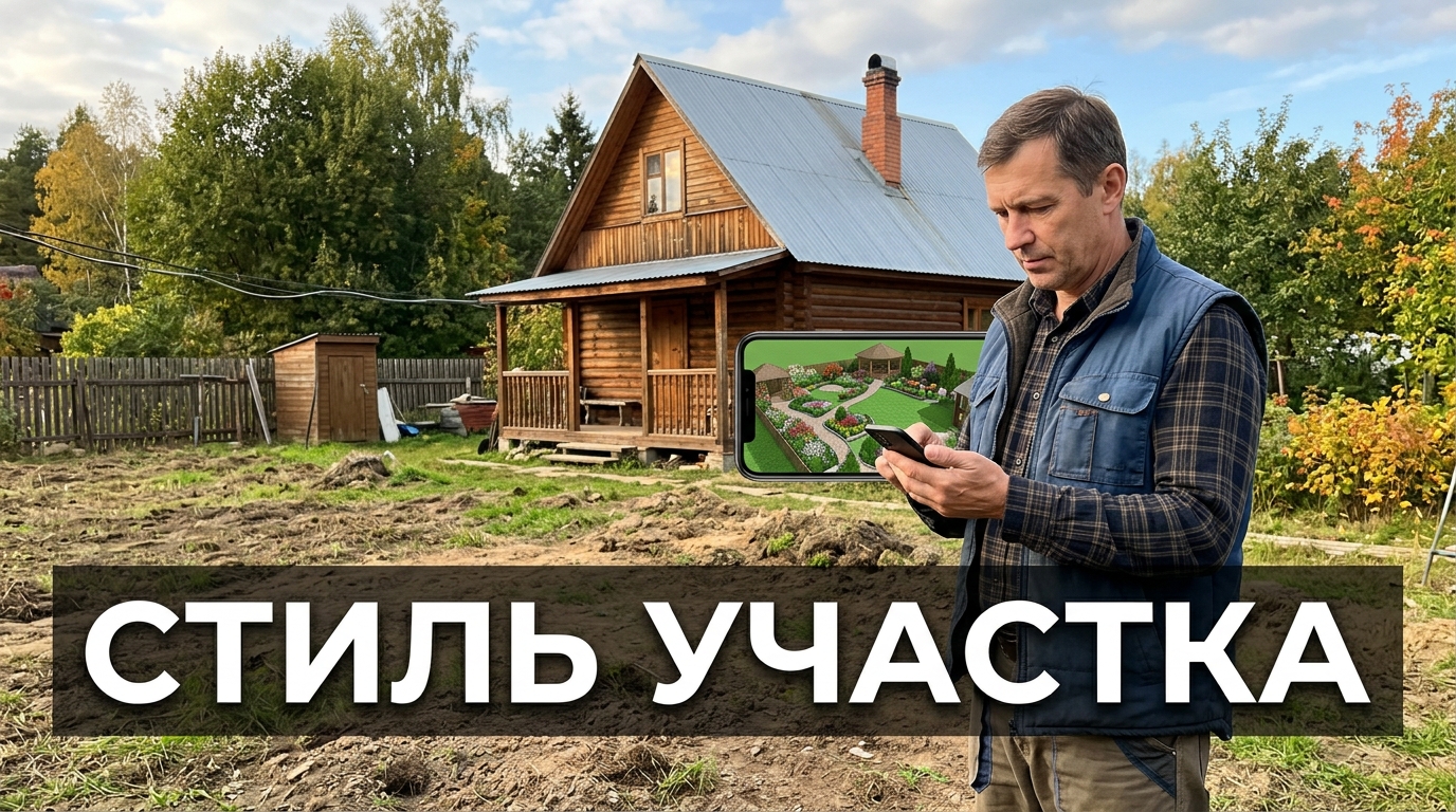 Стили ландшафтного дизайна: примерил несколько на фото своего участка