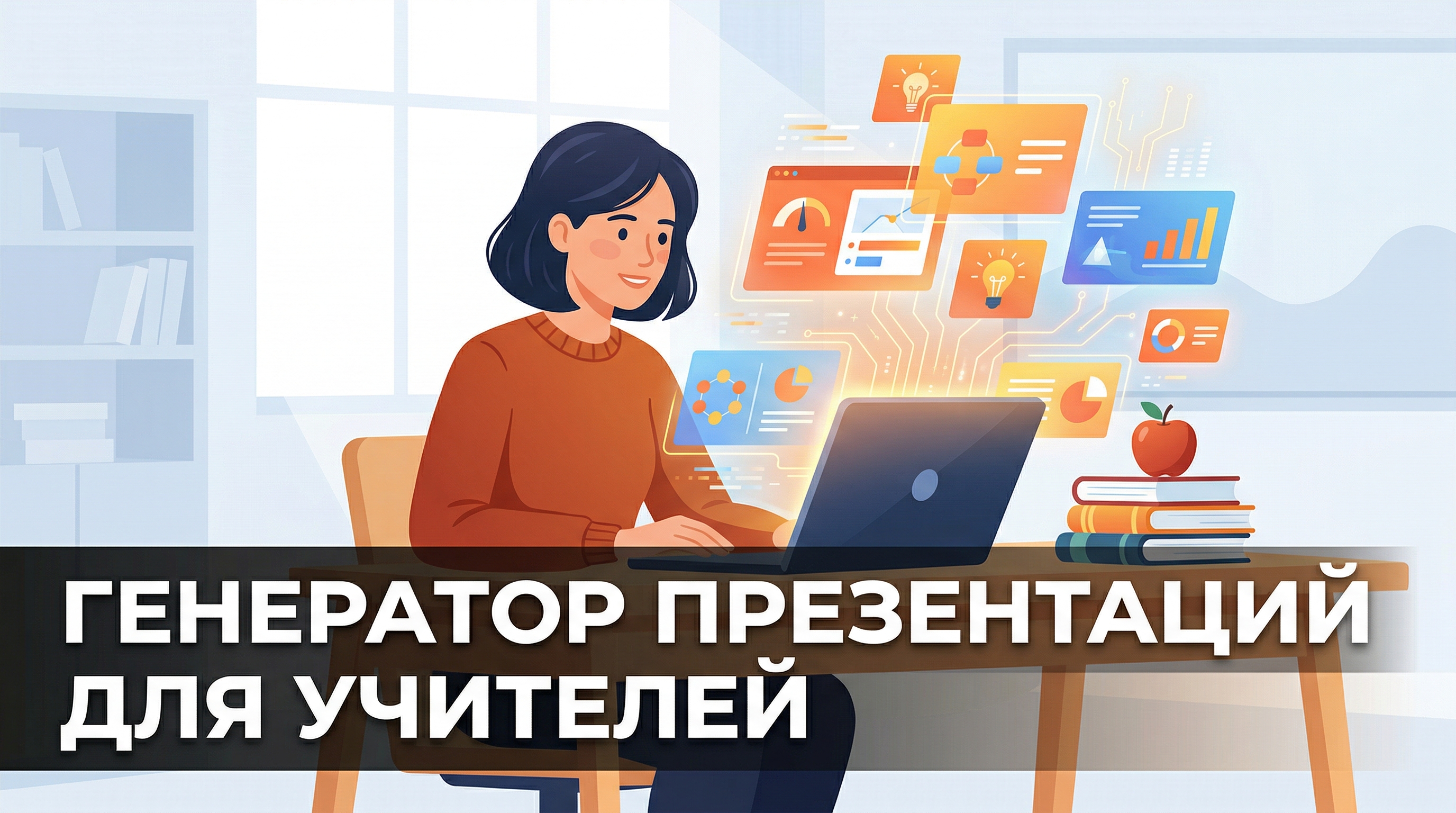 Генератор презентаций для учителей — ИИ создаёт слайды за минуты
