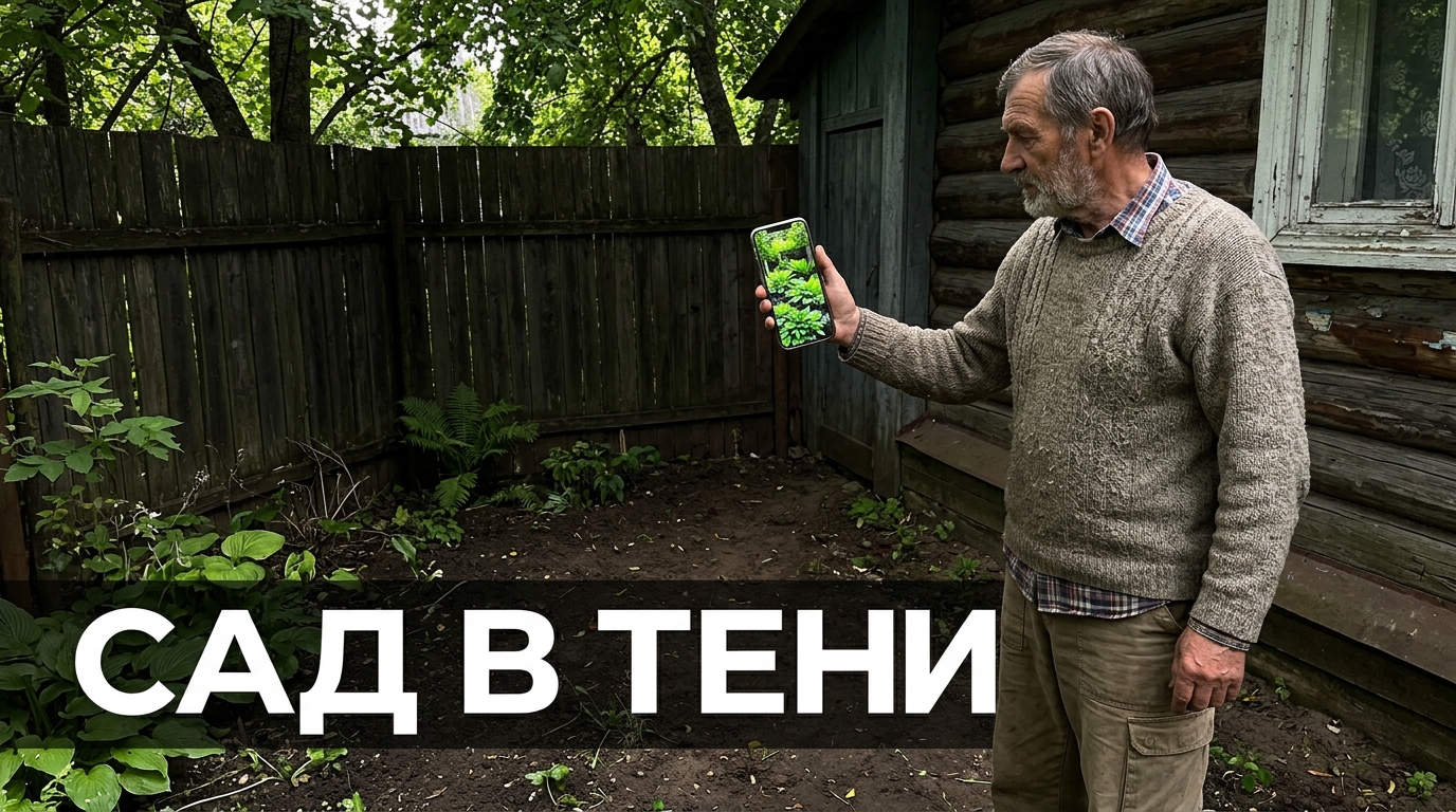 Что посадить в тени: примерил растения на фото участка