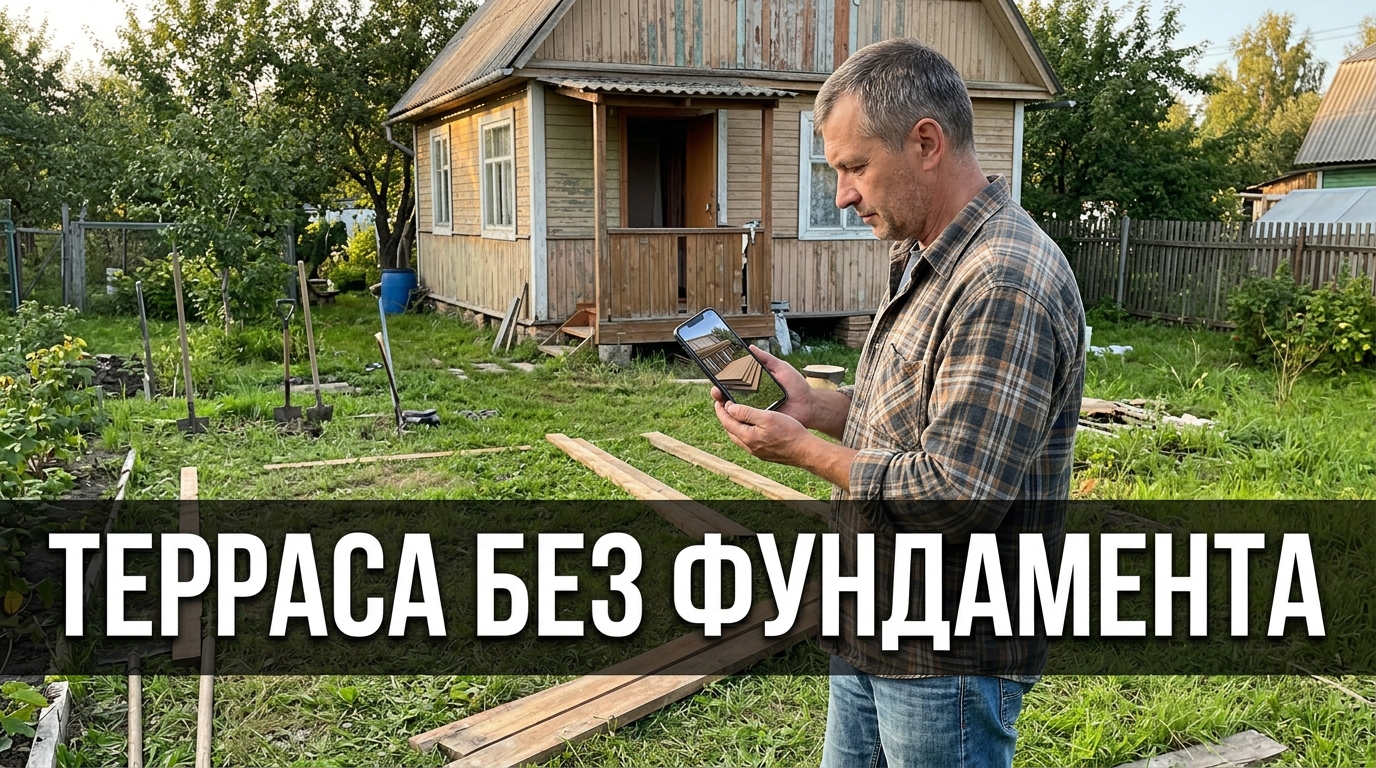 Терраса на даче: примерил проекты на фото, прежде чем строить