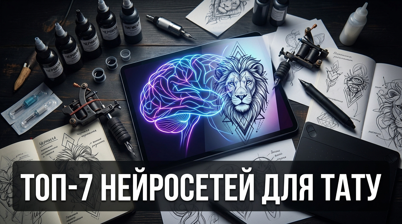 Лучшие нейросети для создания тату: топ-7