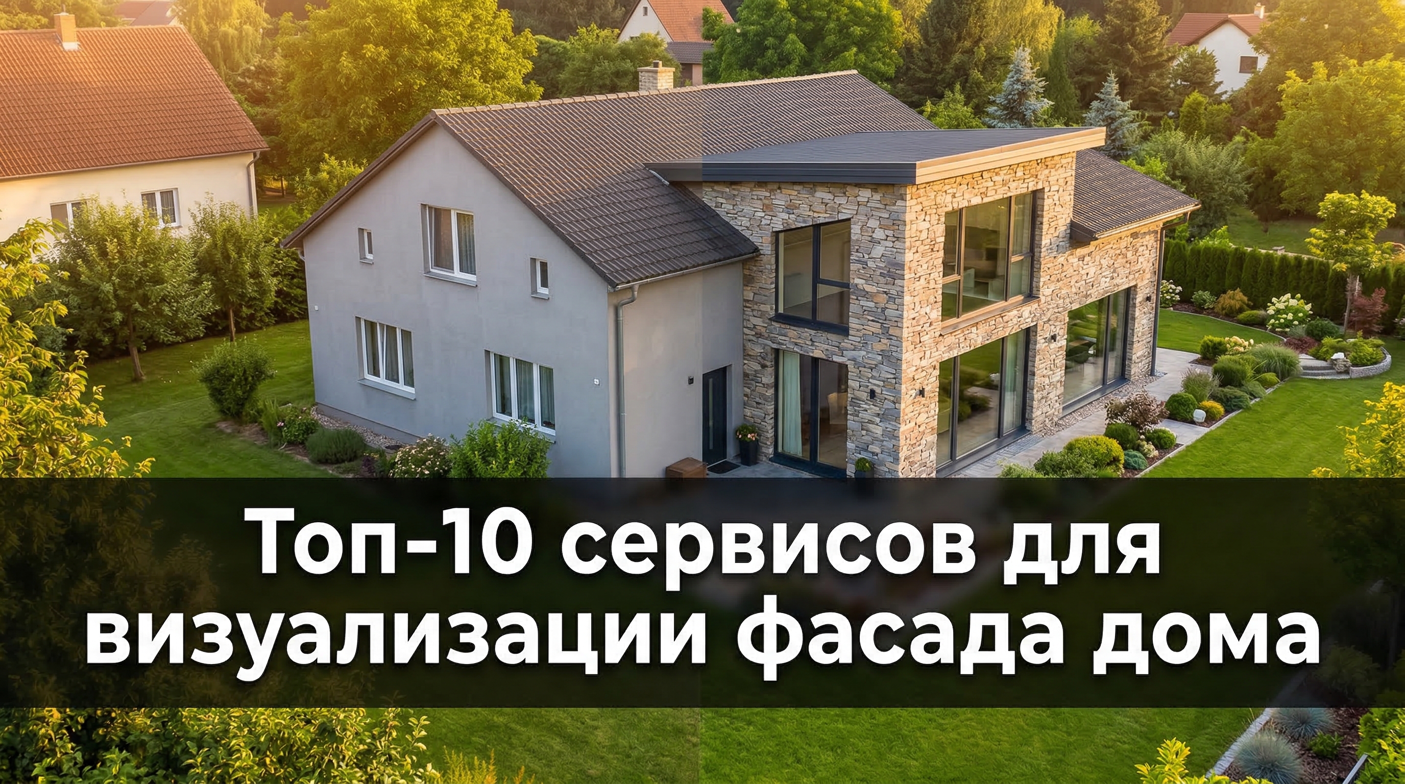 Топ-10 сервисов для визуализации фасада дома — обзор нейросетей и конструкторов