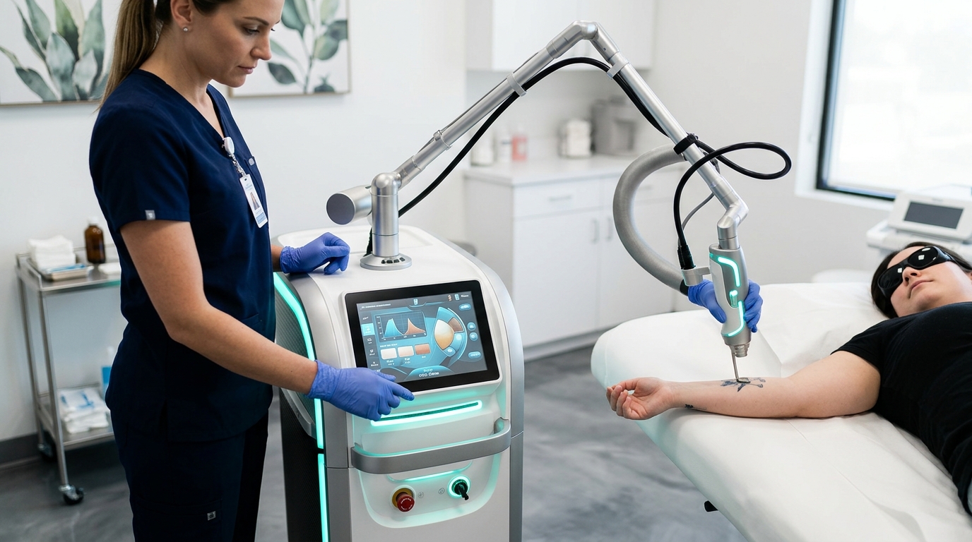 Пикосекундный лазер PicoSure для удаления татуировок