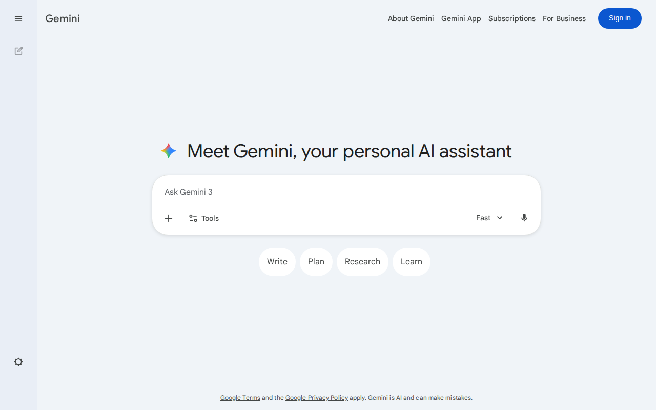 Скриншот интерфейса Google Gemini — доступ к Veo 3 для генерации видео
