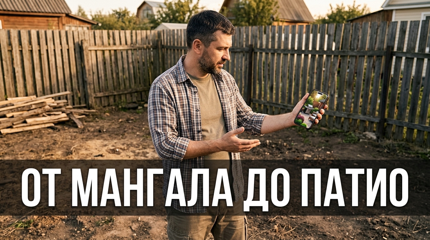 Зона отдыха на участке: примерил варианты на фото, прежде чем обустраивать